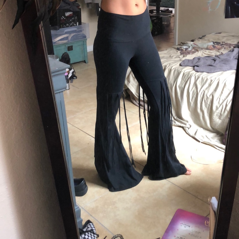 Noralina Freedom fringe bell bottom flare
